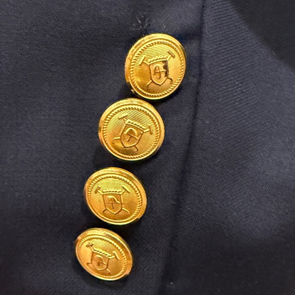 Ralph Lauren Navy Blazer with Gold Buttons - Picture 15 of 16